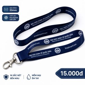 In Lanyard Dây đeo thẻ sinh viên